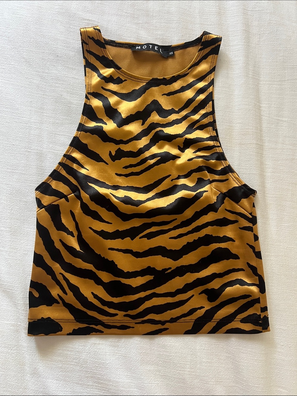 Motel tiger print tank